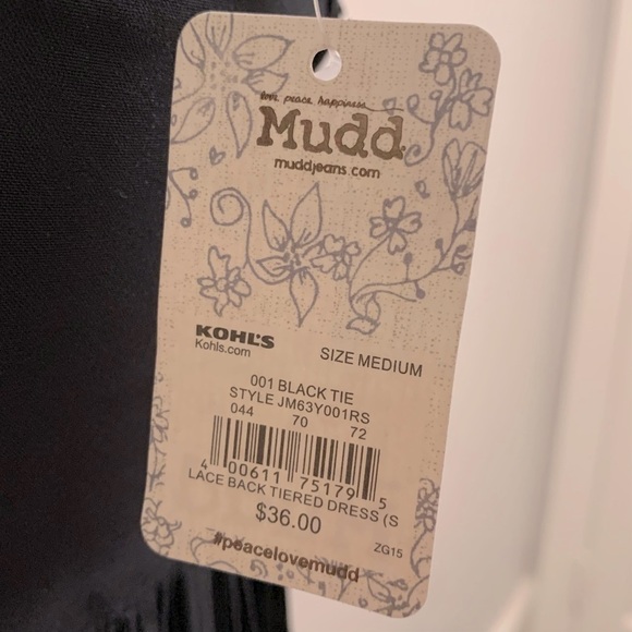 Nwt Black Ruffle Corset Lace Up Sexy Mini Dress - Picture 5 of 13